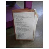 File folder of Historical Carroll County plans