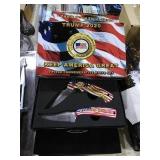 Trump 2 piece commemerative knife set