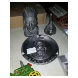 Group of 3 modern indian motorcycle items