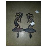 Kokopelle metal hooks