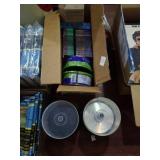 Group of blank cds