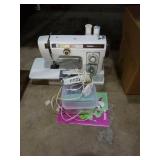 Brother sewing machine with books and goodies