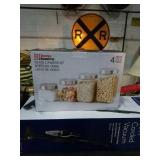 New 4pc canisters set