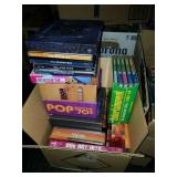 Group of CDs. Lots of disc sets