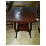 Mahogany parlor table