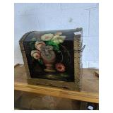 Small painted chest