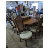 French provincial table and 8 chairs
No Brad, I
