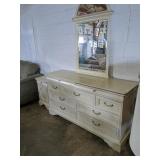 Lexington dresser with mirror and nightstand