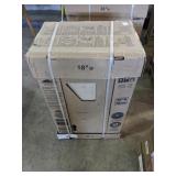 New 18" wall cabinet