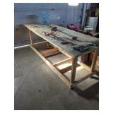 Sturdy 4x8 work table
