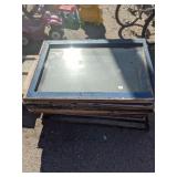 Stack of old windows