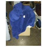 Box of towels and twin sheets