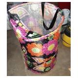 Large pop up bag with poster & basket