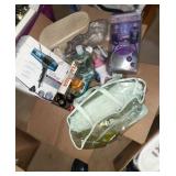 Box of Soap, Shower Radio, Blow Dryer and more