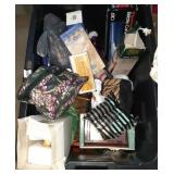 Tote Full of great items, electric knife, coffee