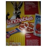 You get 5 pepperoni pizza lunchables with juice