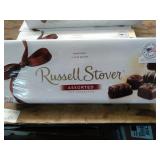 2lb box of assorted russel stover chocolates.