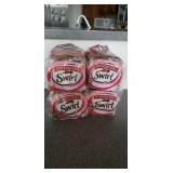 4 loaf PEPPERIDGE FARM STRAWBERRY SWIRL BREAD.