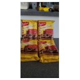 4 package of BAUDUCCO CHOCOLATE COOKIES. Four