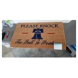 DOOR MAT by TRAFFIC MASTER. 18" X 30" COIR MAT.