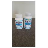 2 jars TOP ORGANIC KETO. 60ct each total 120