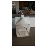 COOKIE JAR, STONEWARE by HEARTH AND HAND. $19.99