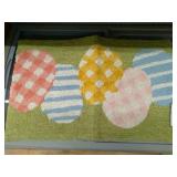 18x30 kitchen rug. Good and thick rug.