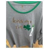 Kiss me long sleeved shirt size xl.