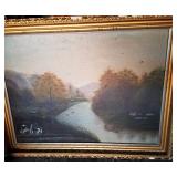oil painting by local artist