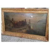 Signed oil painting