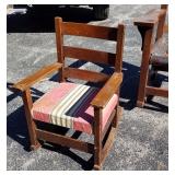 Gustav Stickley childs rocker