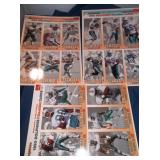 1993 Dolphins NFL McDonalds Game Day Cards