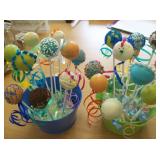 6 Homemade Decorated Cake Pops