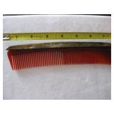 Vtg Sterling Silver Comb Cover