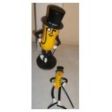 1990 Mr Peanut Bank & 1991 Bendy Toy