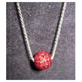 Touchstone Swarovksi Ruby Crystal Jan. Birthstone