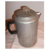 Retro Aluminum Peculator Coffee Pot