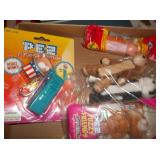 Collector Uncle Sam & Fuzzy Friends Pez Dispensers