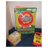 Kids Art Set- Colored Paper, Pencils & Chalk