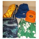 New Nike, Adidas Shorts/ Cap, Swimtrunks