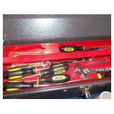 Master Mechanic Metal Tool Box & Stanley Tools