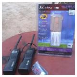 2 Cobra Handheld CB Radio