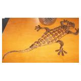 Metal Lizard Wall Art