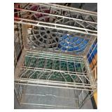 2 Vtg Wire Milk Crates
