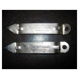 2 Vintage Blatz Beer Bottle Openers