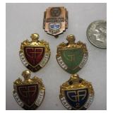 5 GA Safe Drivers Pins
