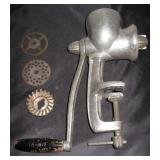 RARE Vtg Sargent Cast Iron Meat Grinder #135 USA