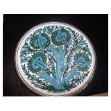 Hand Made Manousa Keramik Plate- Greece