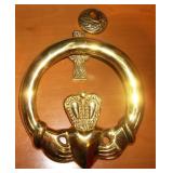 Brass Irish Door Knocket by Emmet Co.