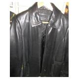 Womans Leather Jones New York Coat